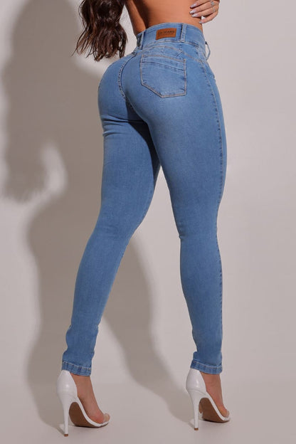 Calça Jeans Modeladora lipo Clara Skinny - CH11